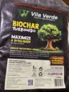 Embalagem do Biochar Turbinado Vila Verde 2 litros – fertilizante orgânico premium para solo fértil e saudável