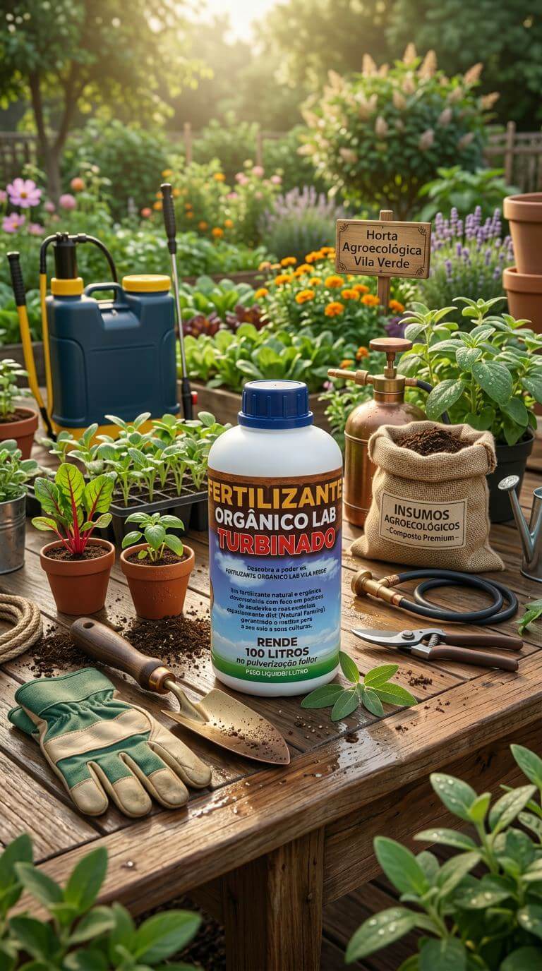 Fertilizante Orgânico LAB Turbinado Vila Verde 1 litro