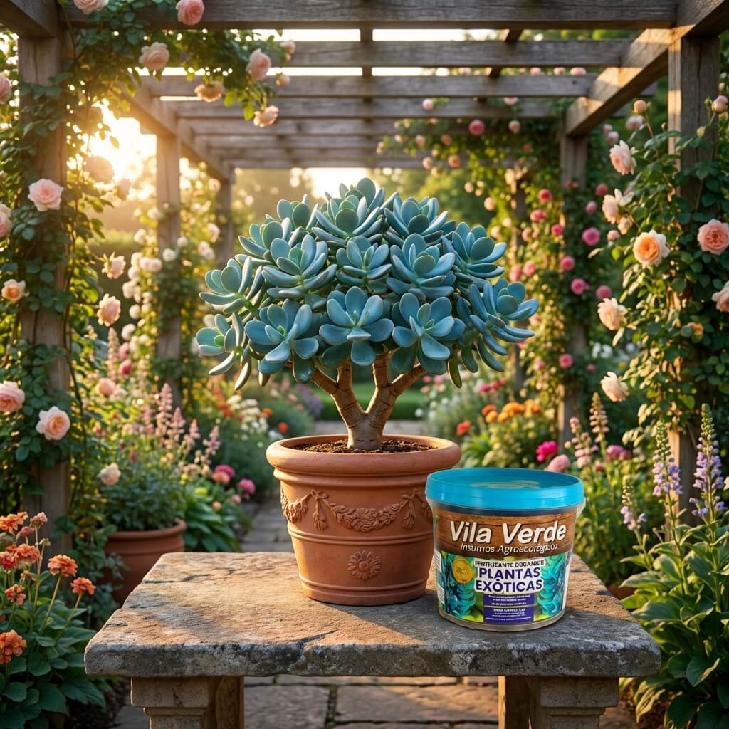 Fertilizante Orgânico Plantas Exóticas Vila Verde 1kg Linha Premium
