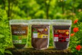 Kit Trio Solo Fértil Vila Verde com fertilizantes orgânicos para deixar seu solo vivo e garantir plantas mais saudáveis