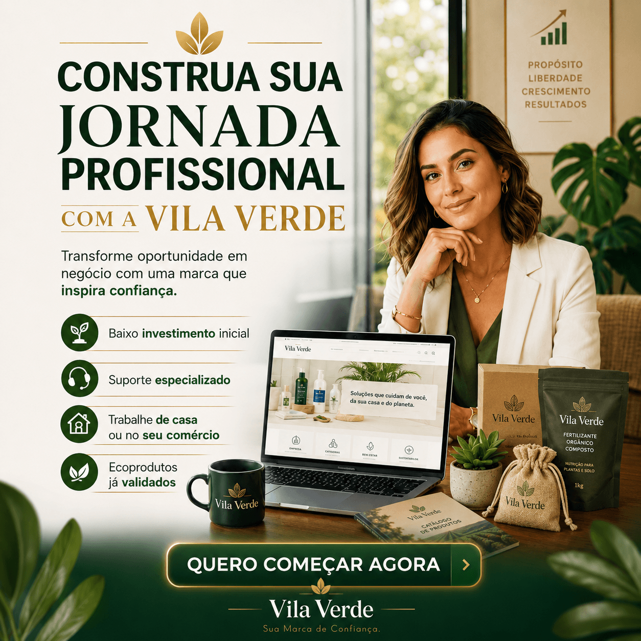 Abra sua loja na Shopee com produtos da Vila Verde