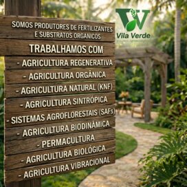Selo Agricultura Regenerativa Vila Verde representando solo vivo e sistema de raízes profundas